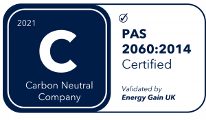 EGUK - Carbon Neutral Company Badge PAS 2060:2014